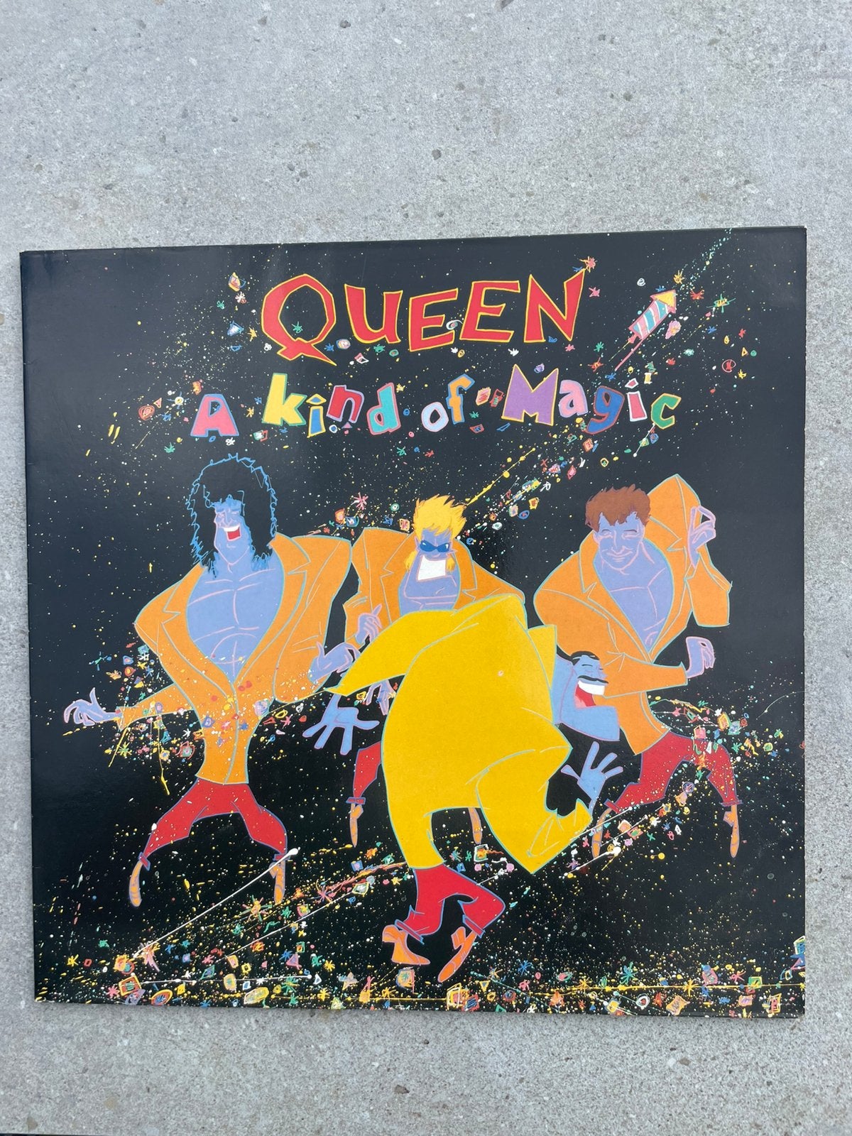 Queen – A Kind of Magic – Vinyle 33T original France 1986, LP, Pop rock, Enlèvement ou Envoi, Utilisé