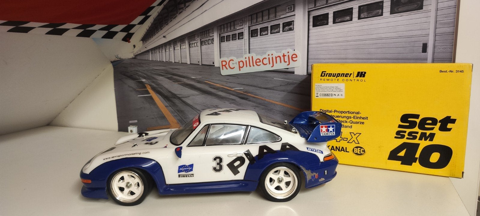 piano Tamiya TA-03 pour Porsche GT2, Enlèvement ou Envoi