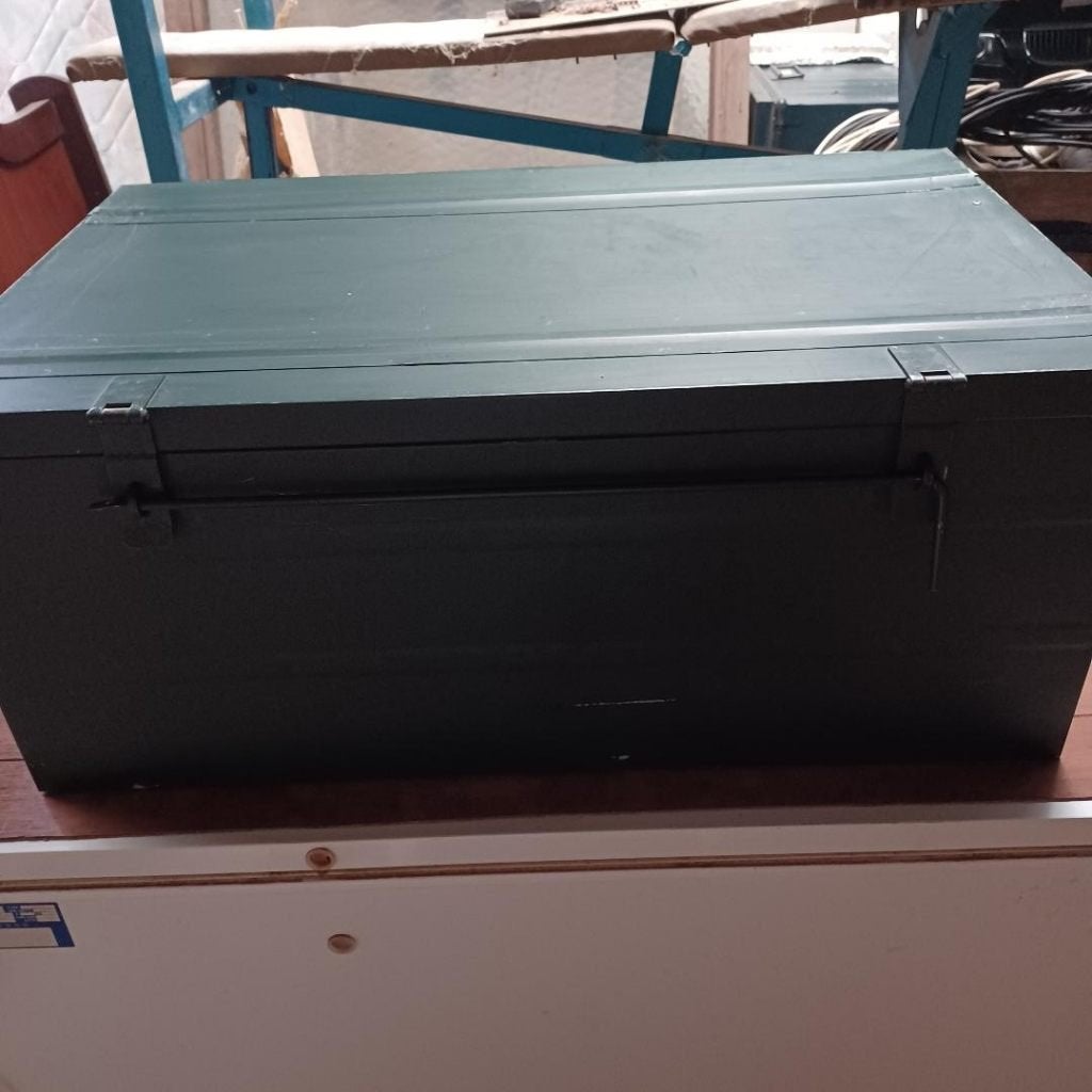 Groene (kaki) Metalen legerkoffer (ABL), Ophalen, Overige soorten, Overige typen