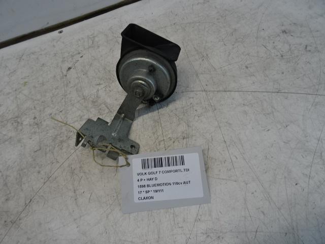 AVERTISSEUR/KLAXON Volkswagen Golf VII (AUA) (5Q0951223), Utilisé, Volkswagen