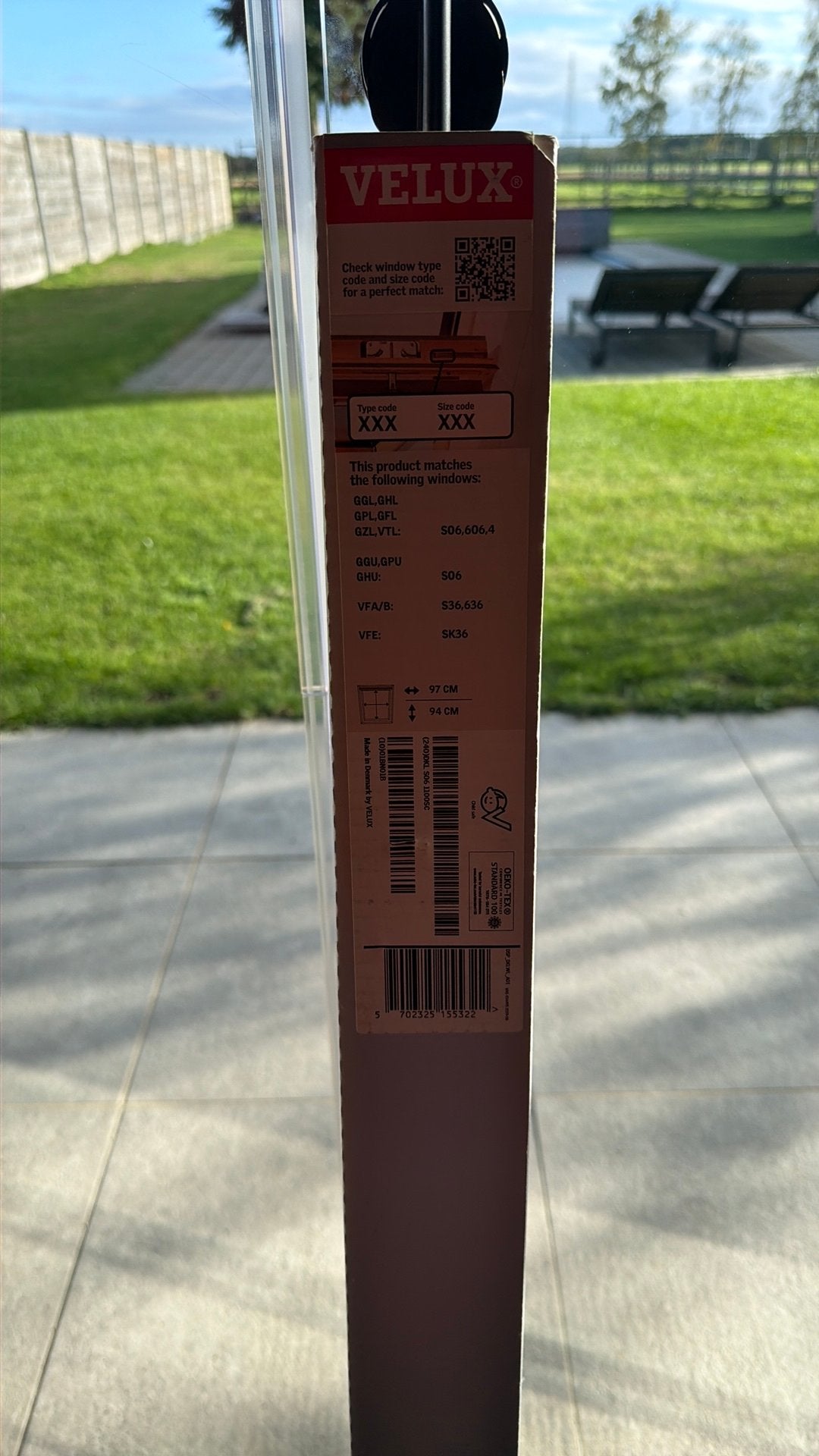 2 stuks Velux rolgordijnen, Ophalen, Overige kleuren, Minder dan 100 cm, Zo goed als nieuw