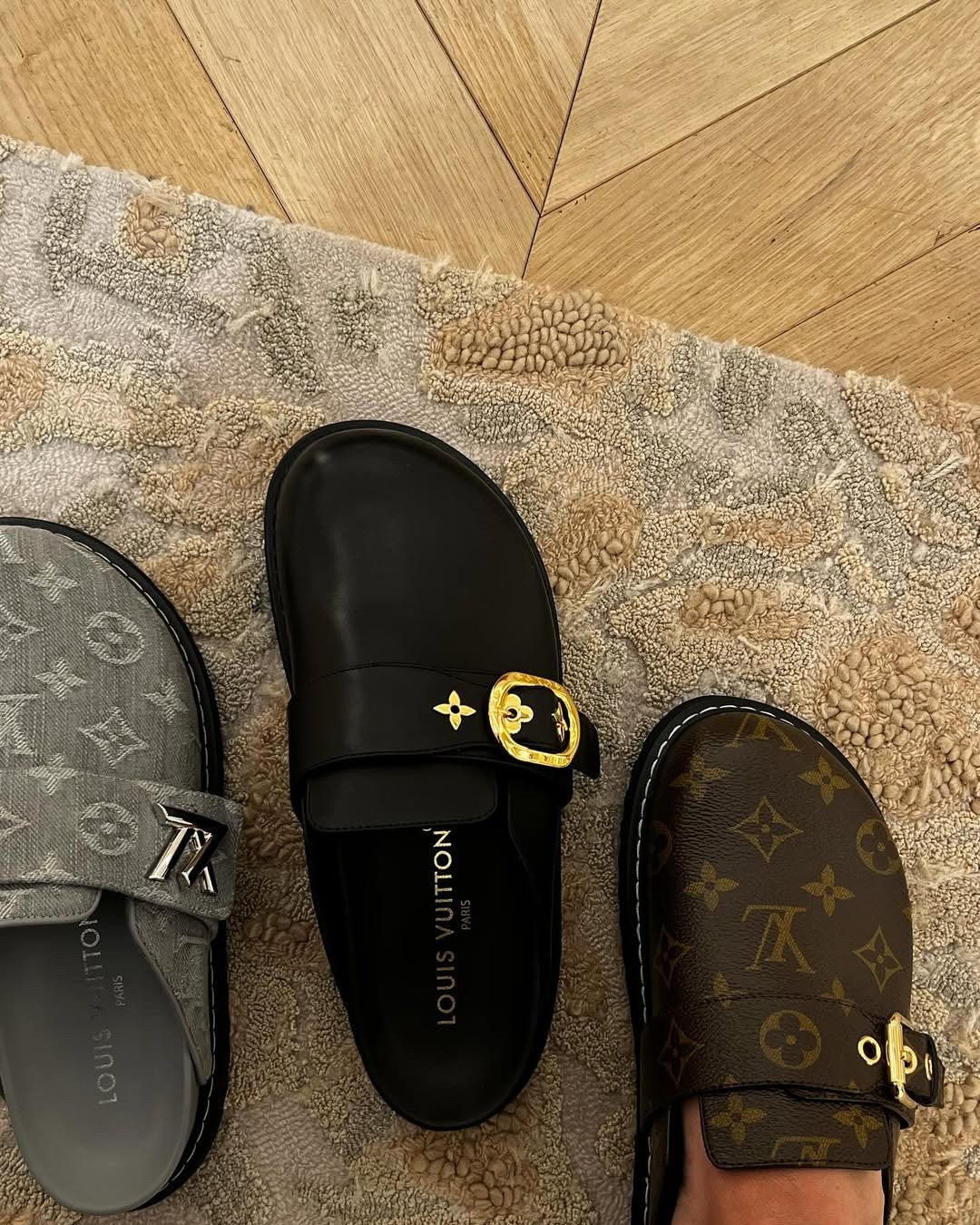 Sandalen Lv Sabot Loafers Mocassins maat 35 t/m 46, Bruin, Verzenden, Nieuw, Sandalen of Muiltjes