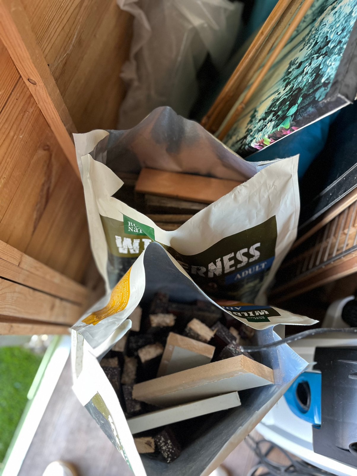 Gratis 2 zakken brandhout gezaagd, Ophalen