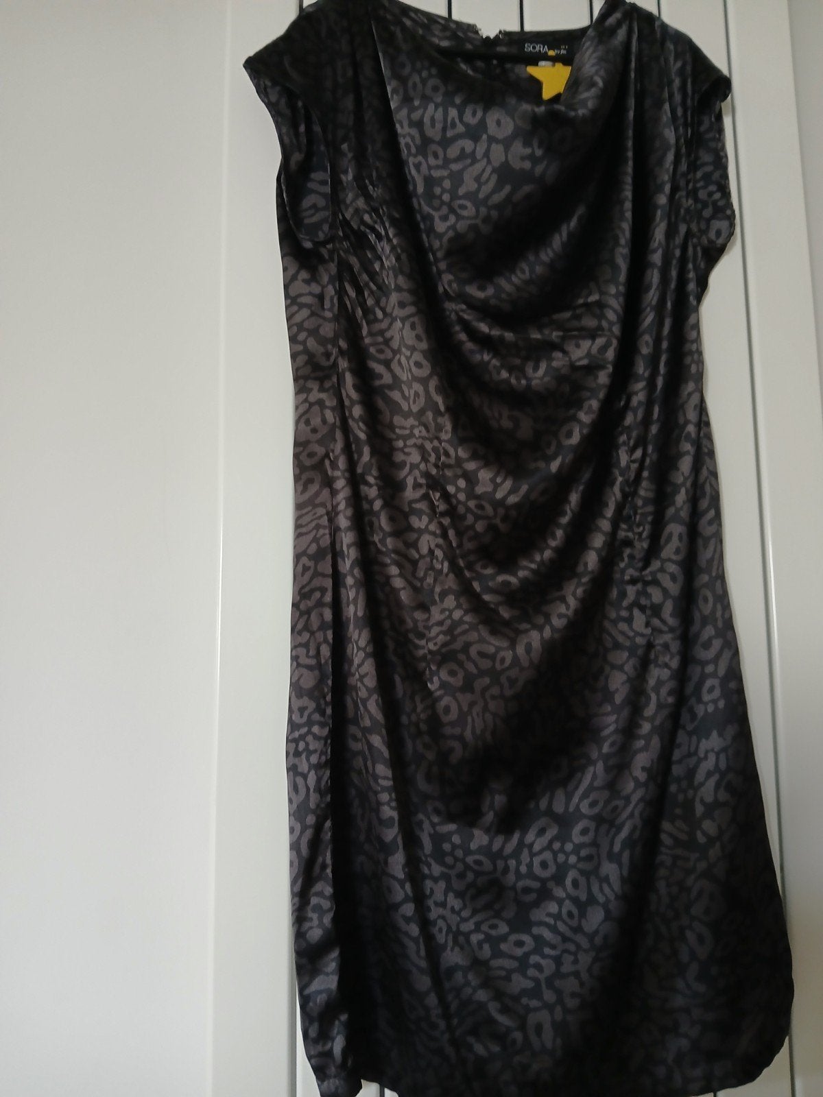 Jurk met watervalkraag maat 42 "Sora" by JBC, Kleding | Dames, Jurken, Ophalen, Maat 42/44 (L)