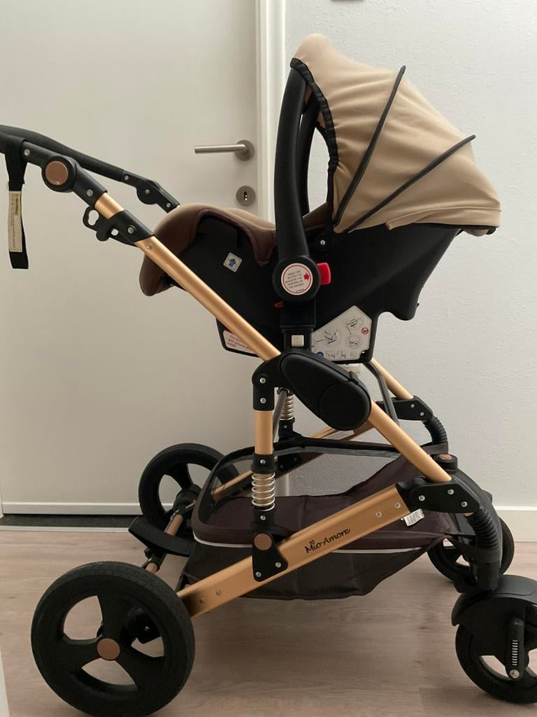 Buggy 3 in 1, Enfants & Bébés, Poussettes & Combinaisons, Comme neuf, Tige de poussée réglable, Enlèvement