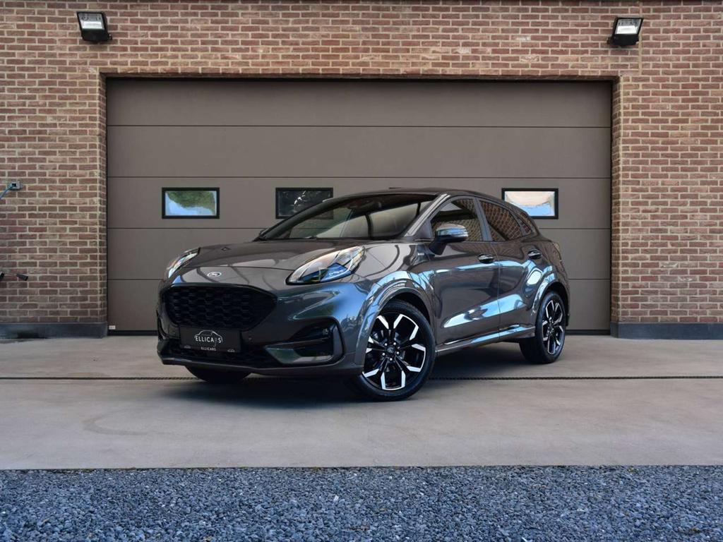 Ford Puma 1.0 ECOBOOST MHEV ST-LINE X / CARPLAY / GPS / LED, Auto's, Puma, Zwart, 0 kg, Bedrijf