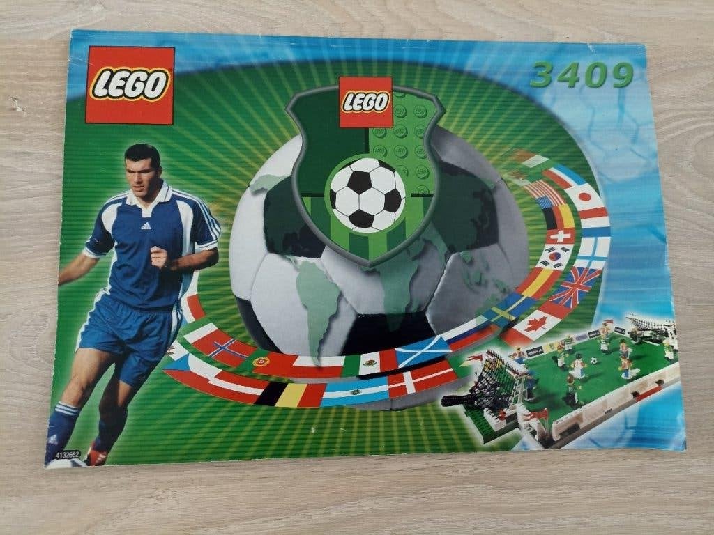 Lego voetbal n3409, Gebruikt, Overige thema's, Lego, Ophalen of Verzenden