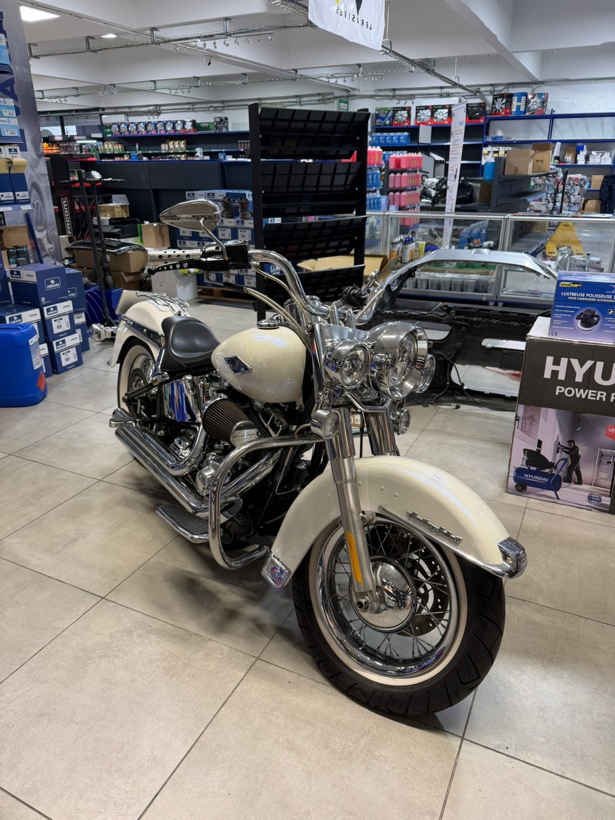Harley davidson softail heritage 1700cc, Entreprise, Échappement sport