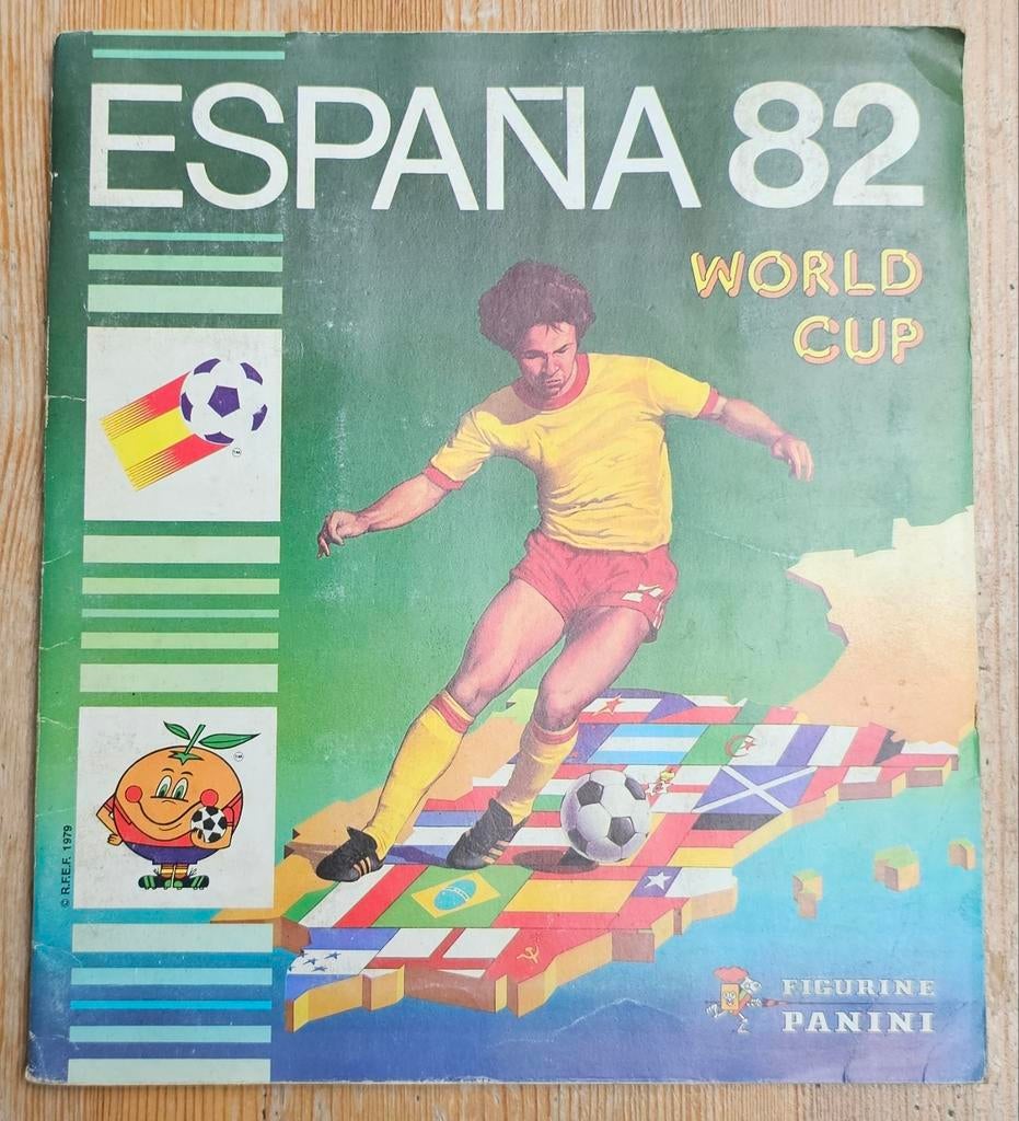 Album 100% complet de Panini Espana 82, Coupe du monde 1982,, Enlèvement ou Envoi, Comme neuf, Plusieurs autocollants
