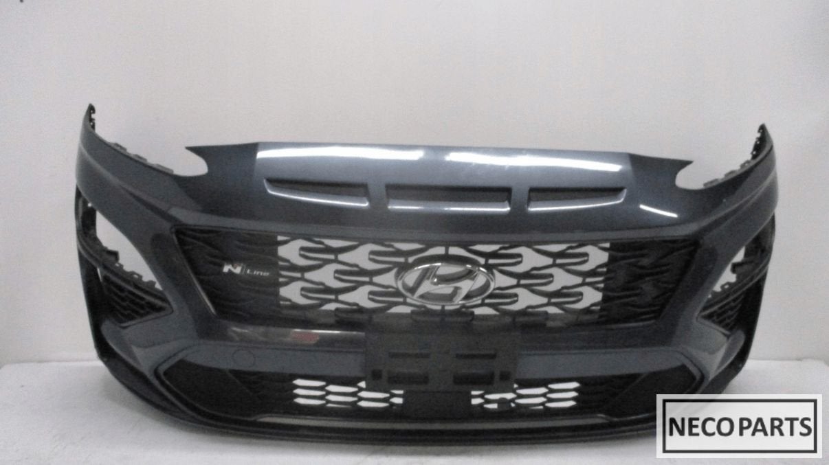 HYUNDAI KONA N-LINE VOORBUMPER ORIGINEEL ALLES LEVERBAAR!!!, Gebruikt, -, Ophalen of Verzenden, Achter