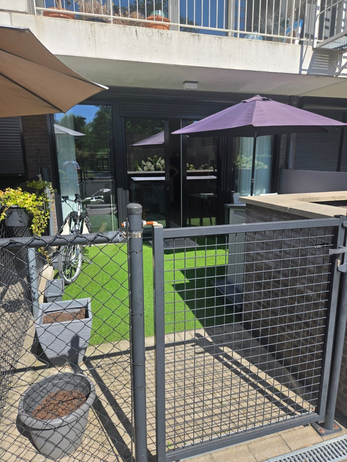 Hoboken glv app 1 slpk met terras en garage