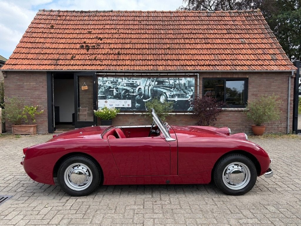 Austin Healey Sprite MK1, 1959, Autos, Austin, Rouge, Achat, Boîte manuelle, 2 portes