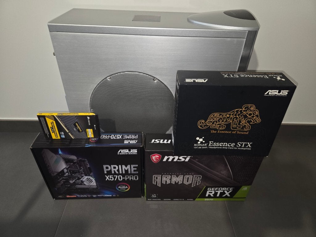 Ryzen 9 3900X, Asus X570, RTX 2070, ..., Computers en Software, Ophalen, Gebruikt, HDD, 32 GB