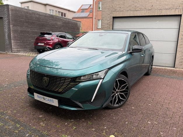 Peugeot 308 SW Allure, Diesel, 2022, veel opties, 12M GAR, Auto's, Automaat, Bedrijf, 5 deurs, Lichtsensor