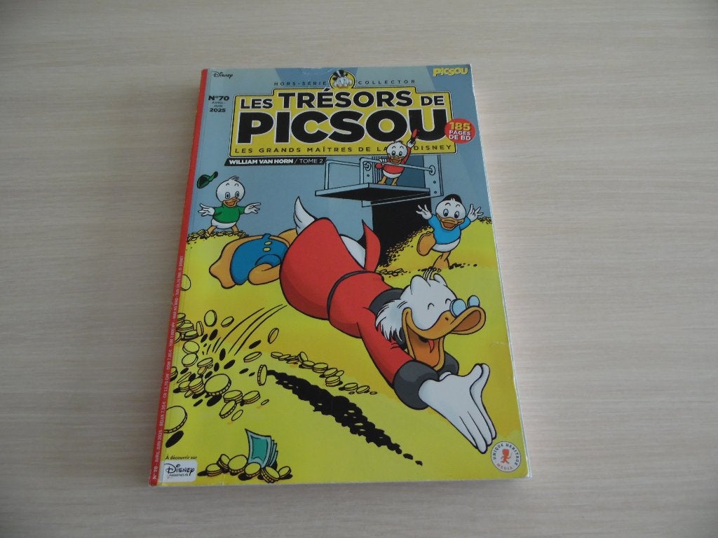 LES TRÉSORS DE PICSOU N°70, Ophalen of Verzenden, Zo goed als nieuw, Eén stripboek, WALT DISNEY