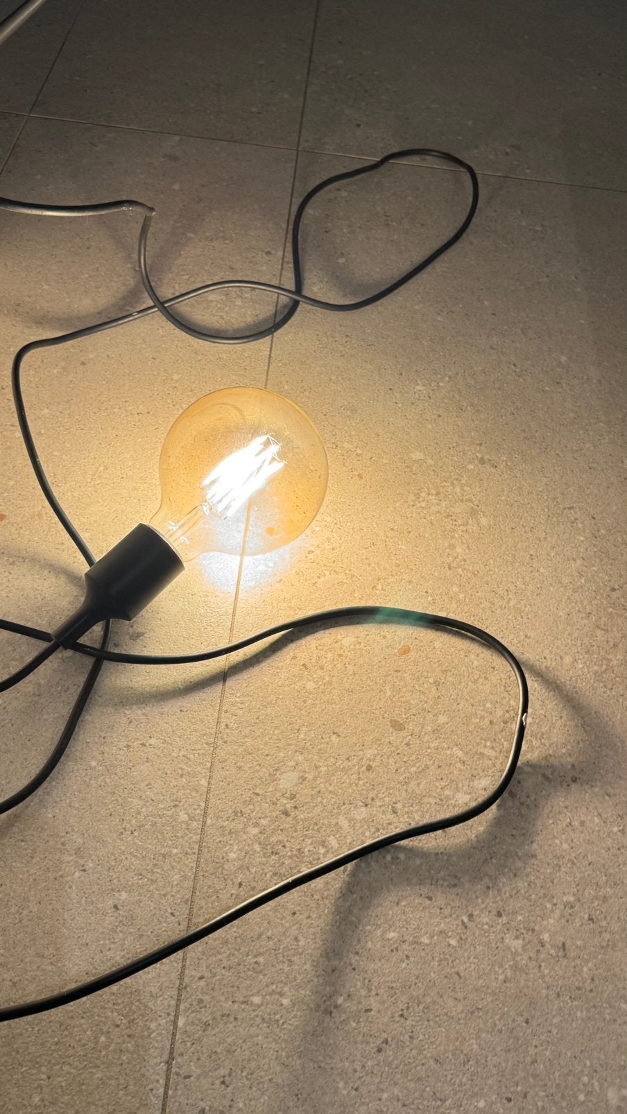 Muuto lamp e 27, Ophalen, Zo goed als nieuw