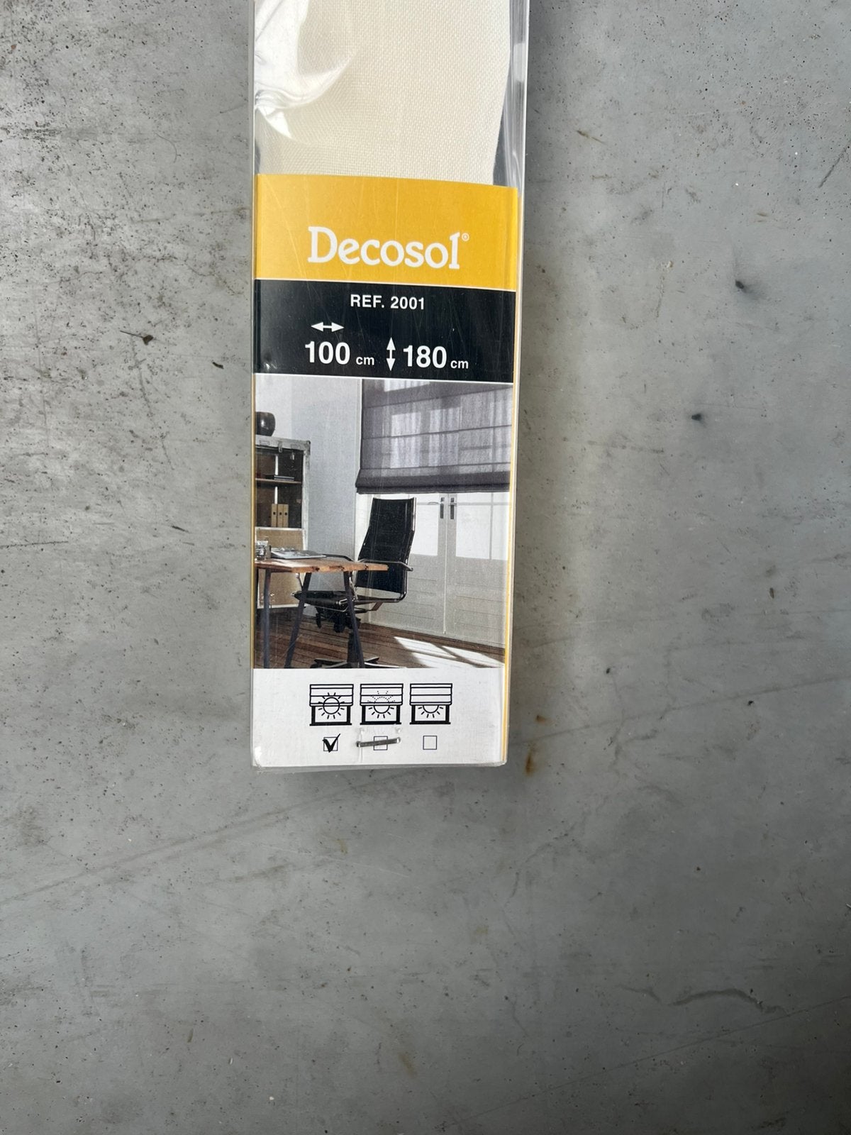 Store romain Decosol réf. 2001 (100x180), Neuf, Autres marques, Store romain, Beige