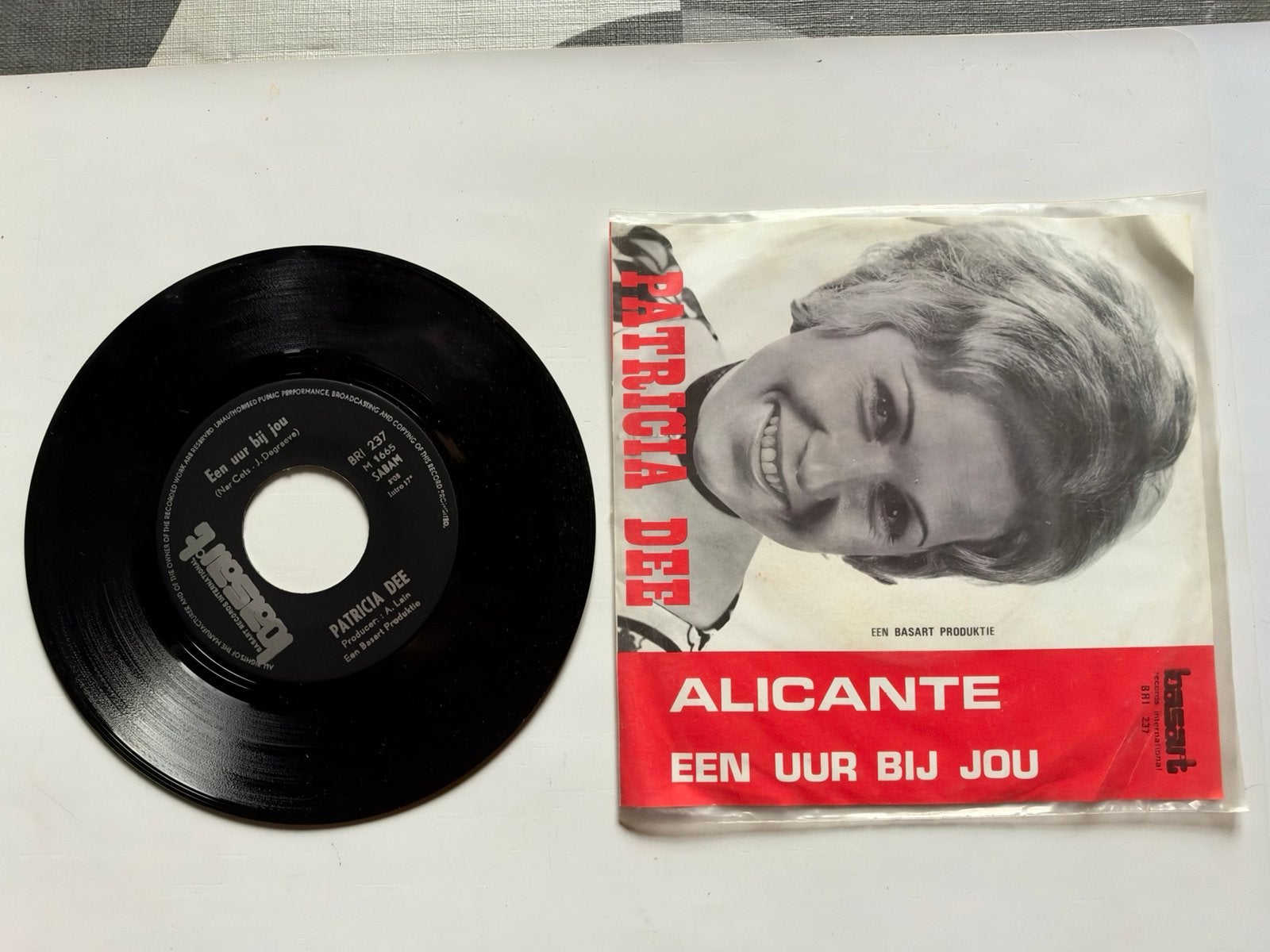 Patricia Dee: Alicante ( belpop; 1971), Verzenden, Zo goed als nieuw