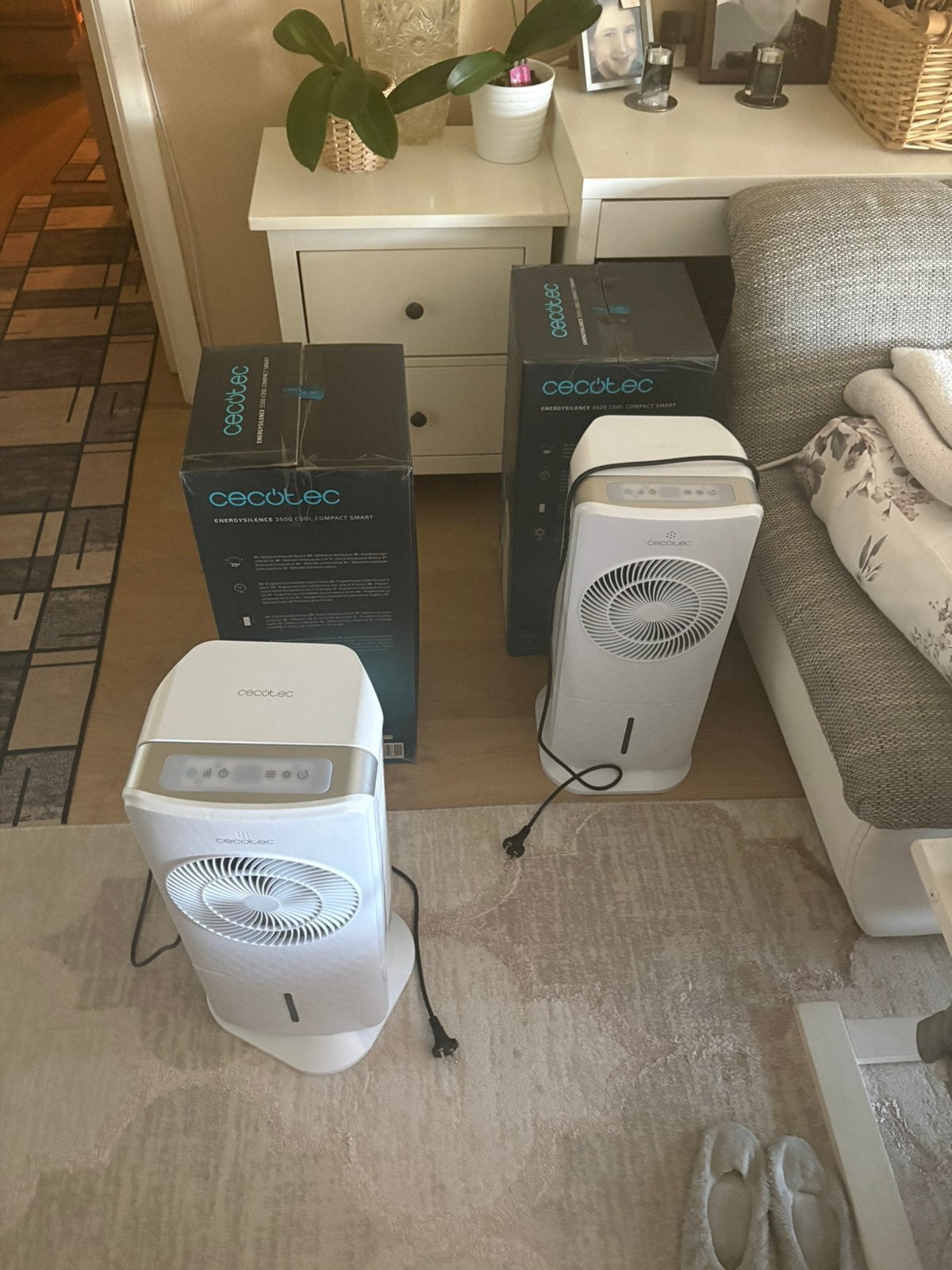 Rafraichisseur d’air Cecotec, Enlèvement, Neuf, Blanc, Plastique