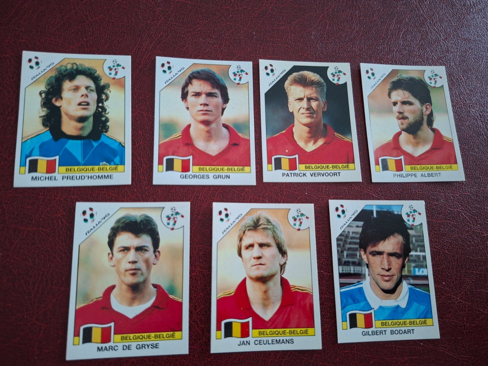 1990 world cup voetbal België, Ophalen of Verzenden