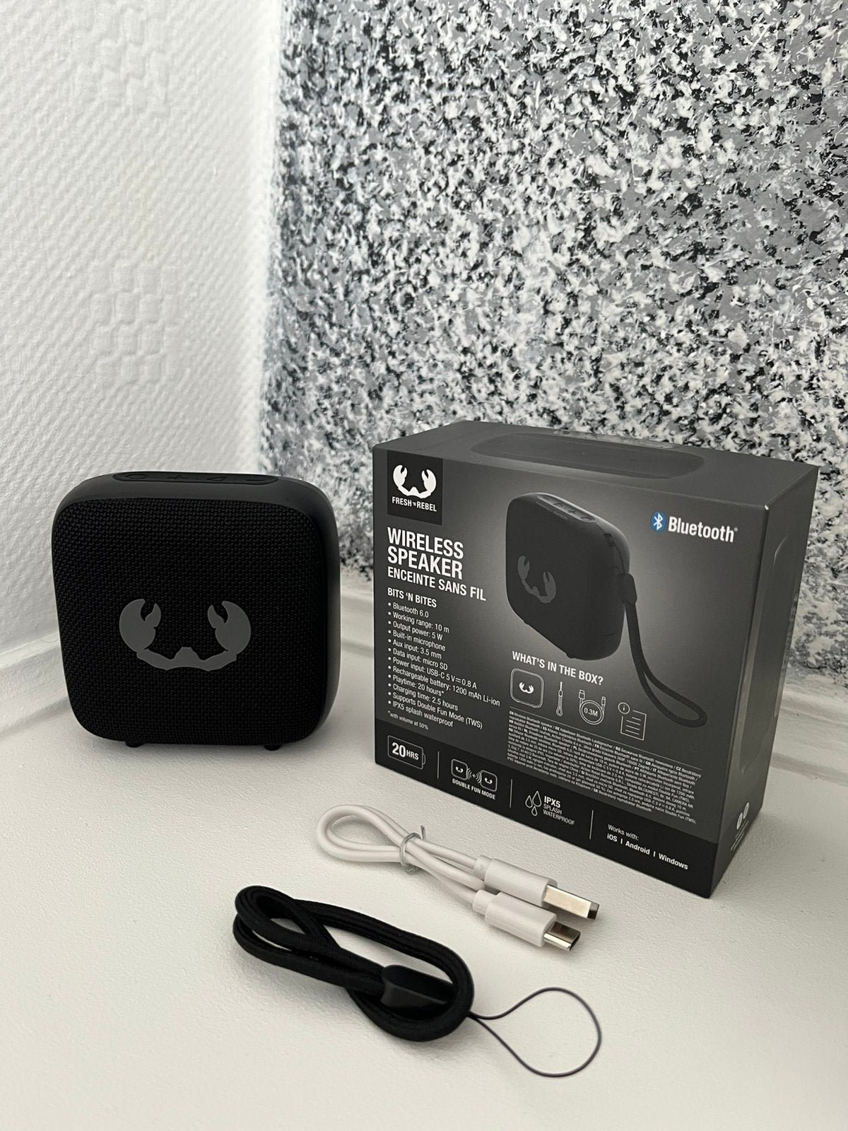 Fresh ‘n Rebel mini speaker, TV, Hi-fi & Vidéo, Enceintes, Entrée AUX, Enlèvement ou Envoi, Neuf