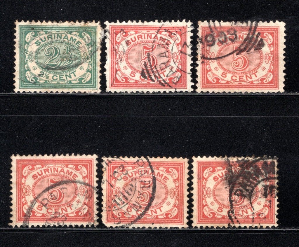 SURINAME Lot 1902 estampillé, Timbres & Monnaies, Timbres | Surinam, Envoi, Affranchi