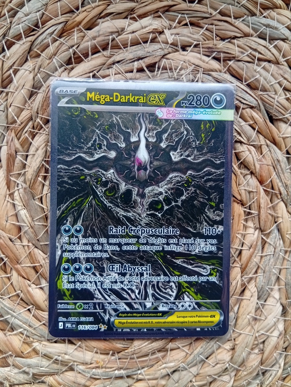 Mega-Darkrai ex 116/084, Enlèvement ou Envoi, Booster