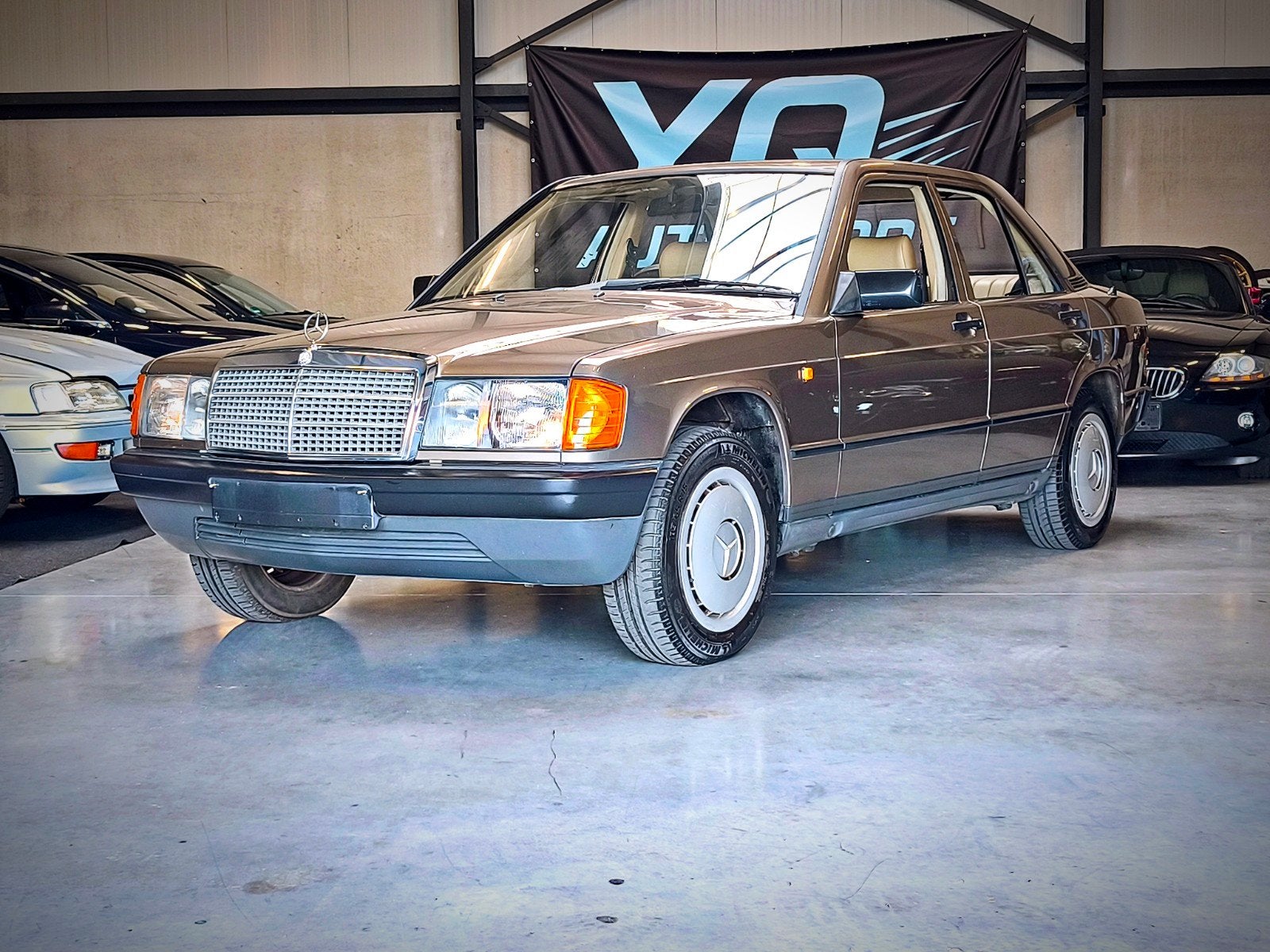 mercedes-benz 190e type1 top staat !, Auto's, Beige, Bruin, Handgeschakeld, 5 deurs
