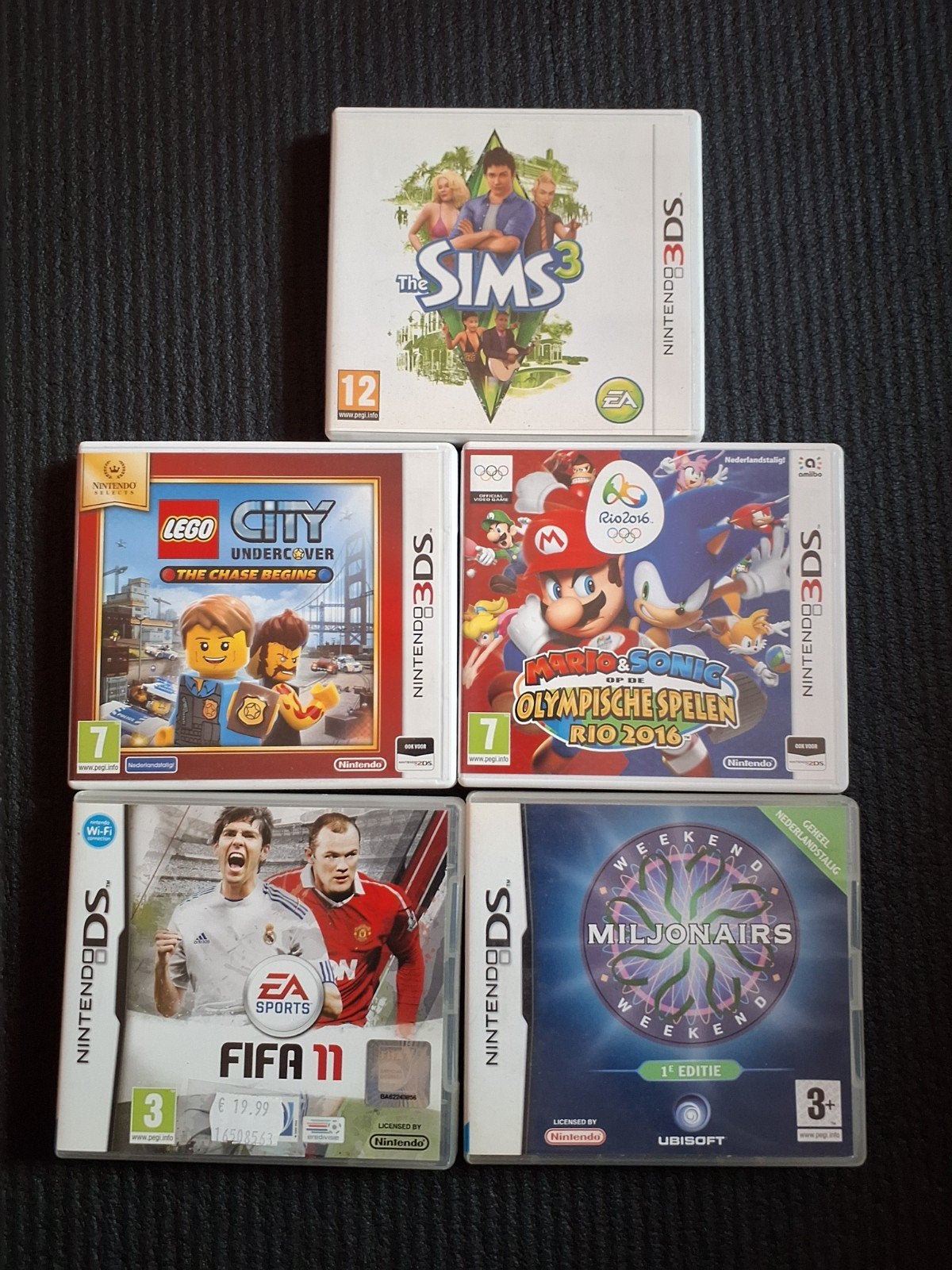Nintendo 3DS/DS games, Ophalen