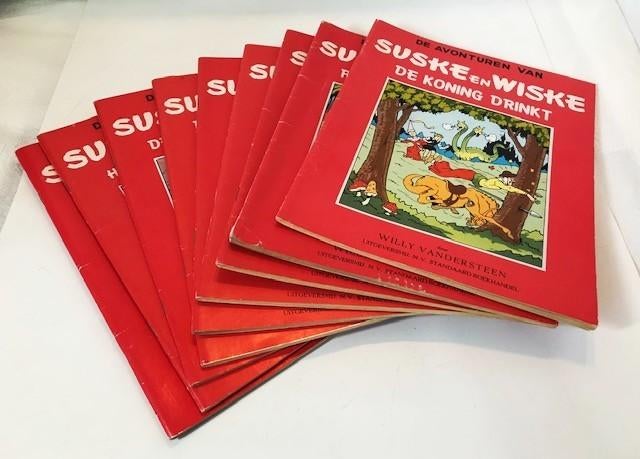 Suske en Wiske Willy Vandersteen Zwart wit Stripverhalen💑👌, Boeken, Meerdere stripboeken, Ophalen of Verzenden, Zo goed als nieuw