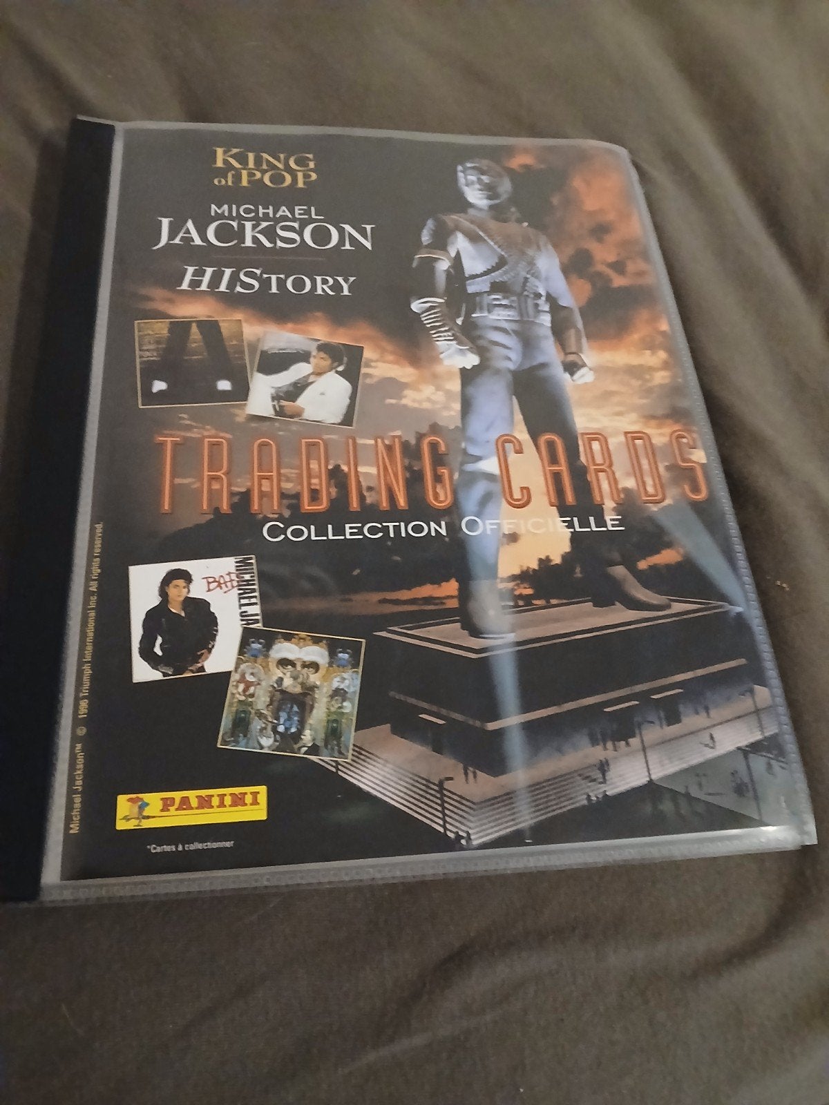 Het album Panini van Michael Jackson, Verzamelen