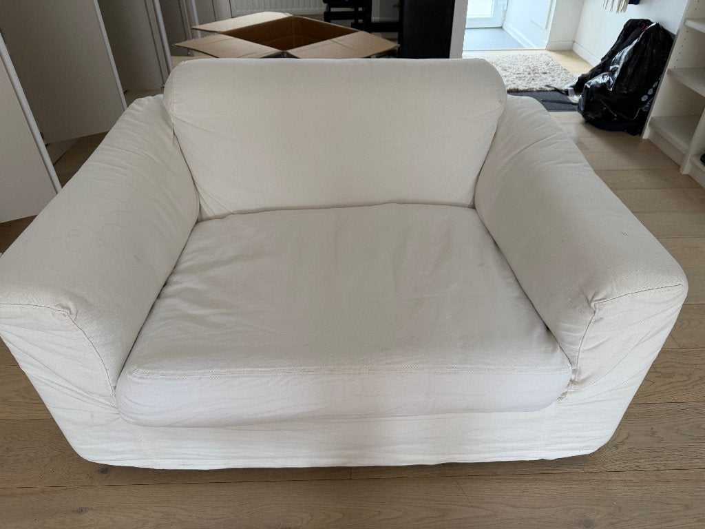 zetel, Huis en Inrichting, Ophalen, Gebruikt, Tweepersoons, 75 tot 100 cm