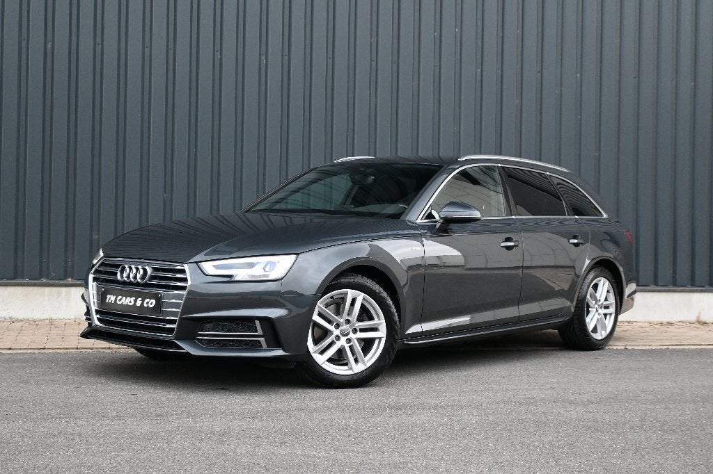 Audi A4 1.4i Carplay, Camera, LED, cruise, Leder, DAB, Ambil, Argent ou Gris, Achat, Entreprise, Commande vocale