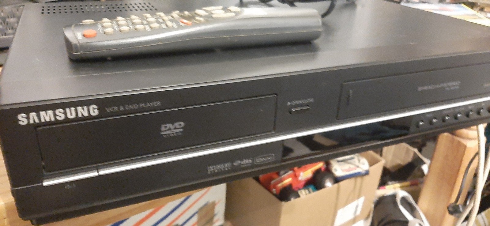 Samsung DVD-V6700 VCR & DVD Speler Combo, Audio, Tv en Foto, DVD spelers, Ophalen of Verzenden, Samsung