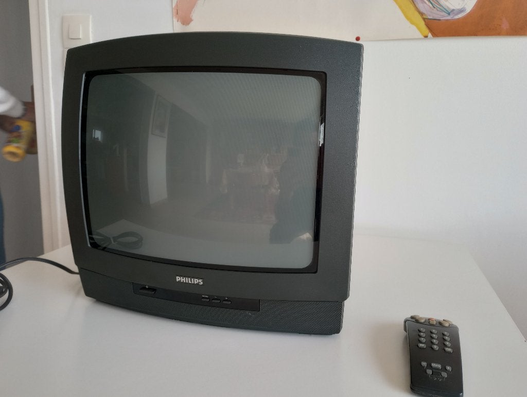 tv portable philips, TV, Hi-fi & Vidéo, Télévisions, Enlèvement, Utilisé, Moins de 40 cm, Philips