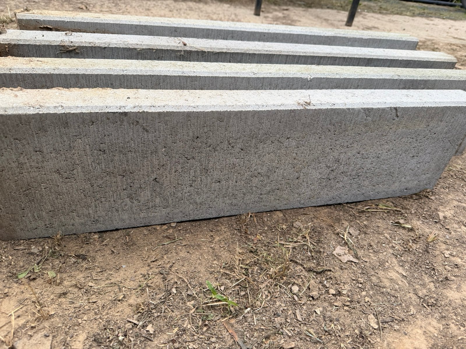 Bordure beton 100 x 20, Tuin en Terras, Ophalen, 100 tot 200 cm, 25 cm of meer, Zo goed als nieuw