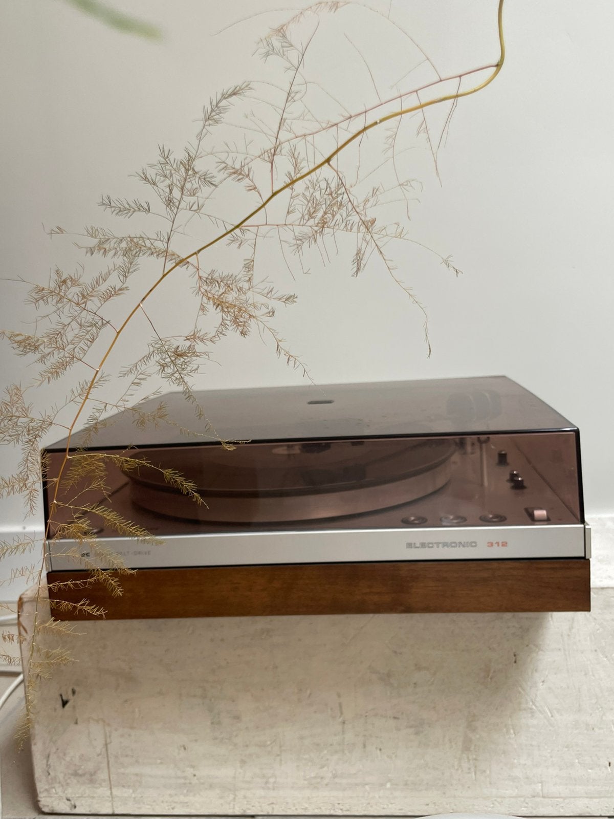 Philips Electronic 312, Audio, Tv en Foto, Platenspelers, Ophalen, Zo goed als nieuw, Philips