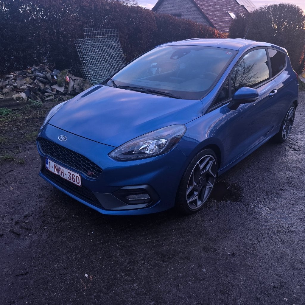 Ford Fiesta ST Performance, Auto's, Voorwielaandrijving, Blauw, Alcantara, 1500 cc