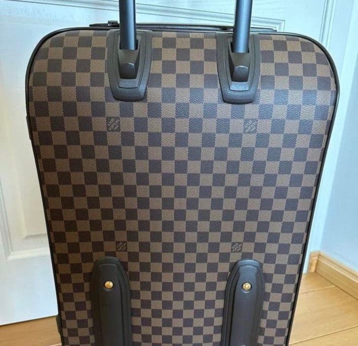 Louis Vuitton koffer (60 Damier), Handtassen en Accessoires, Koffers, Gebruikt, Wieltjes, Ophalen