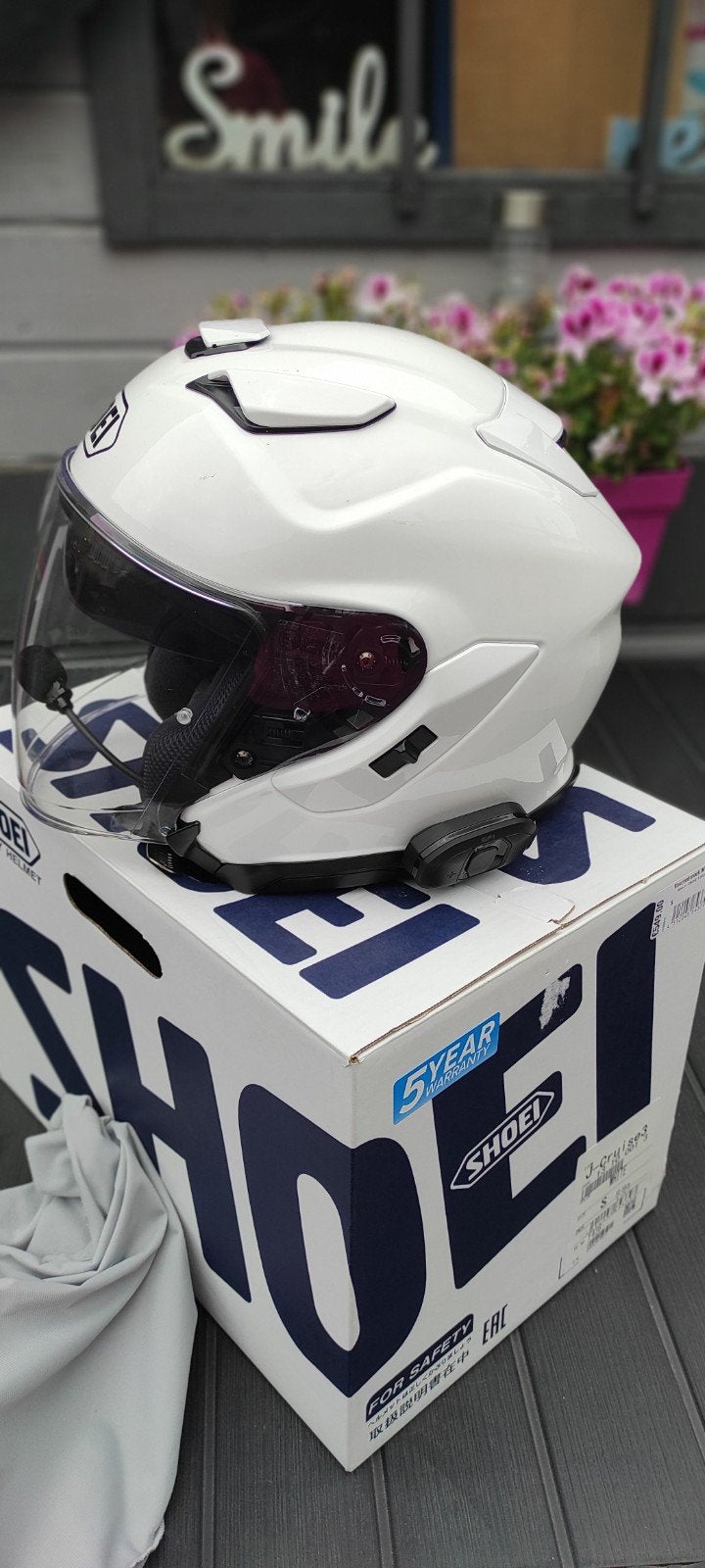 Shoei, Motos, Femmes, Casque jet, Enlèvement, S