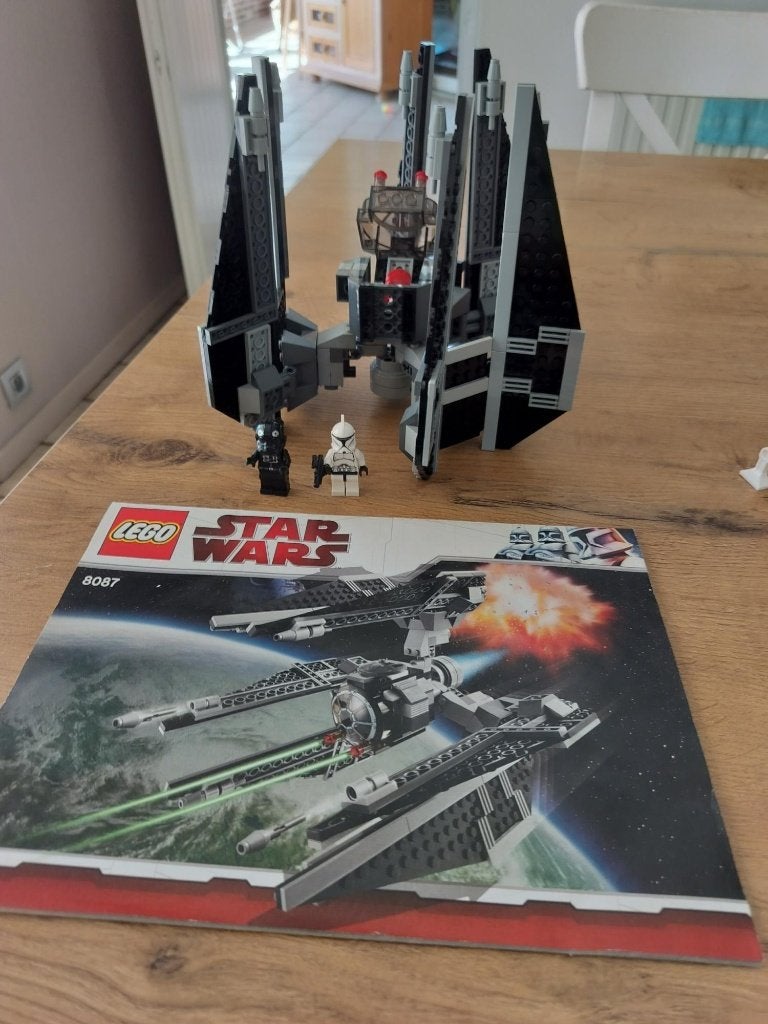 lego 8087 star wars tie defender, Kinderen en Baby's, Ophalen of Verzenden, Lego, Star Wars