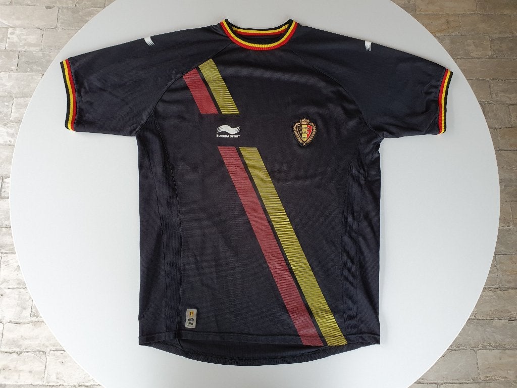 Voetbalshirt België 2014-2015 Away shirt (Burrda, 4XL), Enlèvement ou Envoi, Utilisé, Maillot