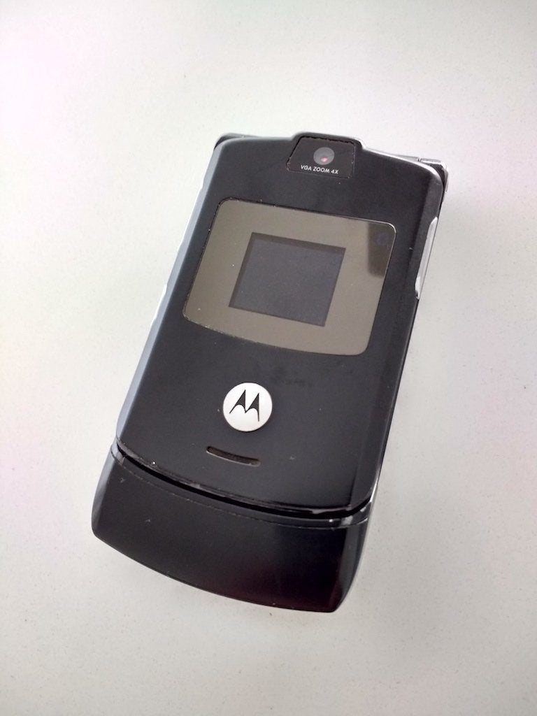 Motorola RAZR – Compleet in originele verpakking, Télécoms, Enlèvement ou Envoi, Utilisé, Noir