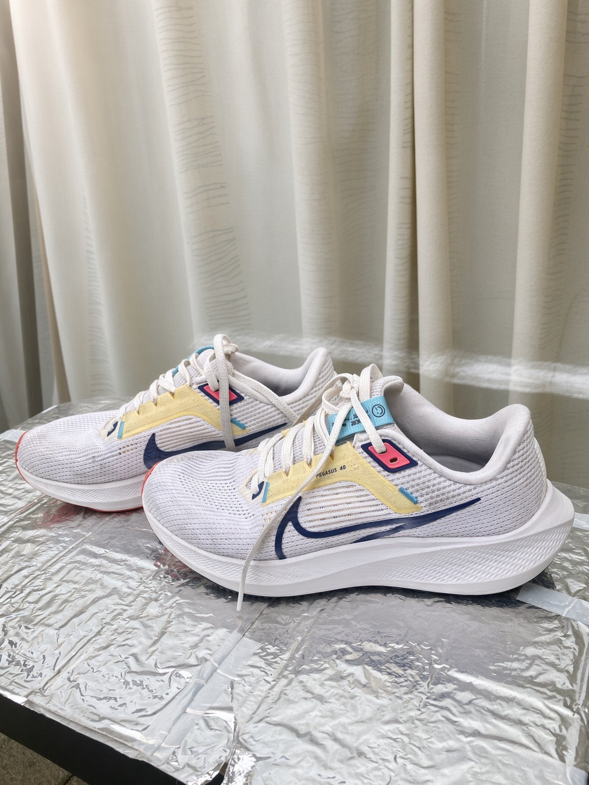 Nike Air Zoom Pegasus 40 maat E40 te koop!, Ophalen of Verzenden, Zo goed als nieuw, Wit