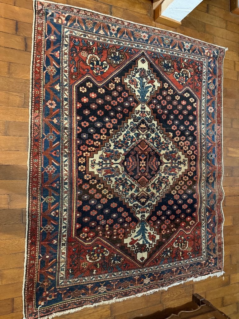 Tapis persan authentique noué à la main, Enlèvement, Utilisé