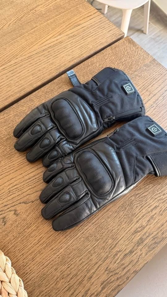 DXR Heatwaves Heated Motorcycle Gloves – Black, Motoren, Heren, Ophalen of Verzenden, Nieuw zonder kaartje, DXR