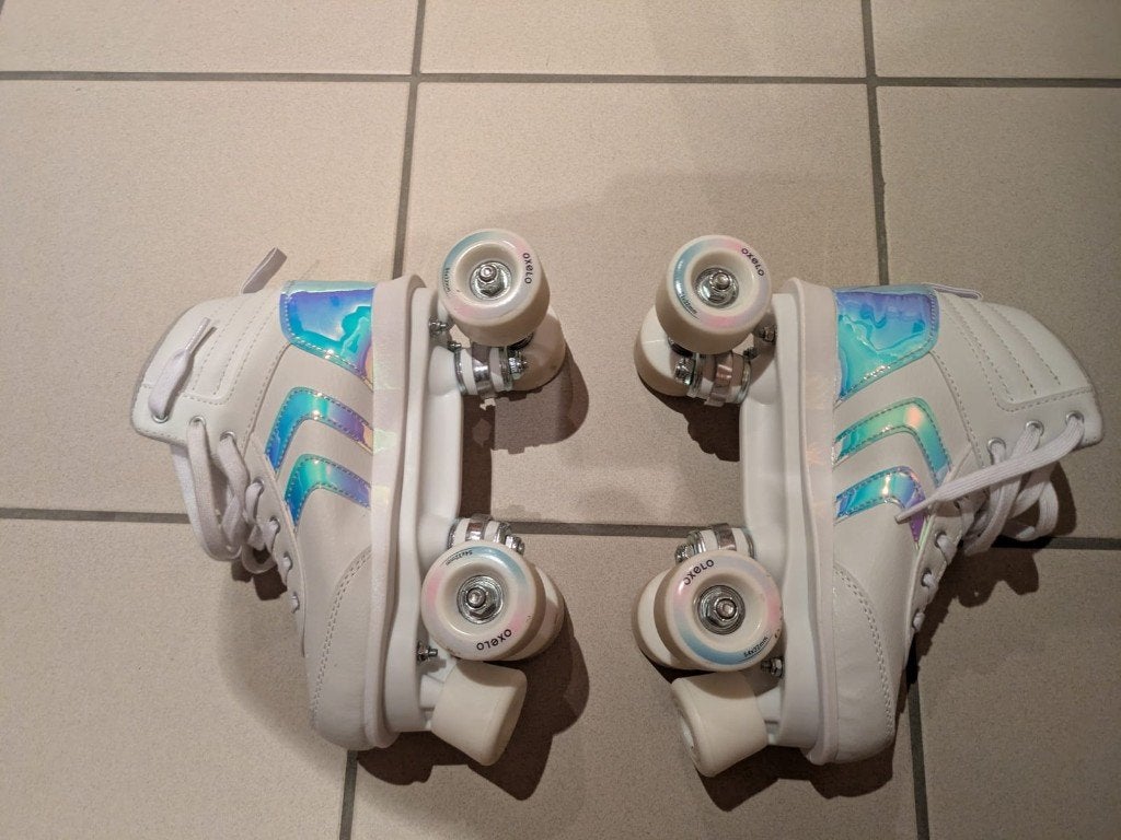Rolschaatsen decathlon, Ophalen, Zo goed als nieuw, Kinderen