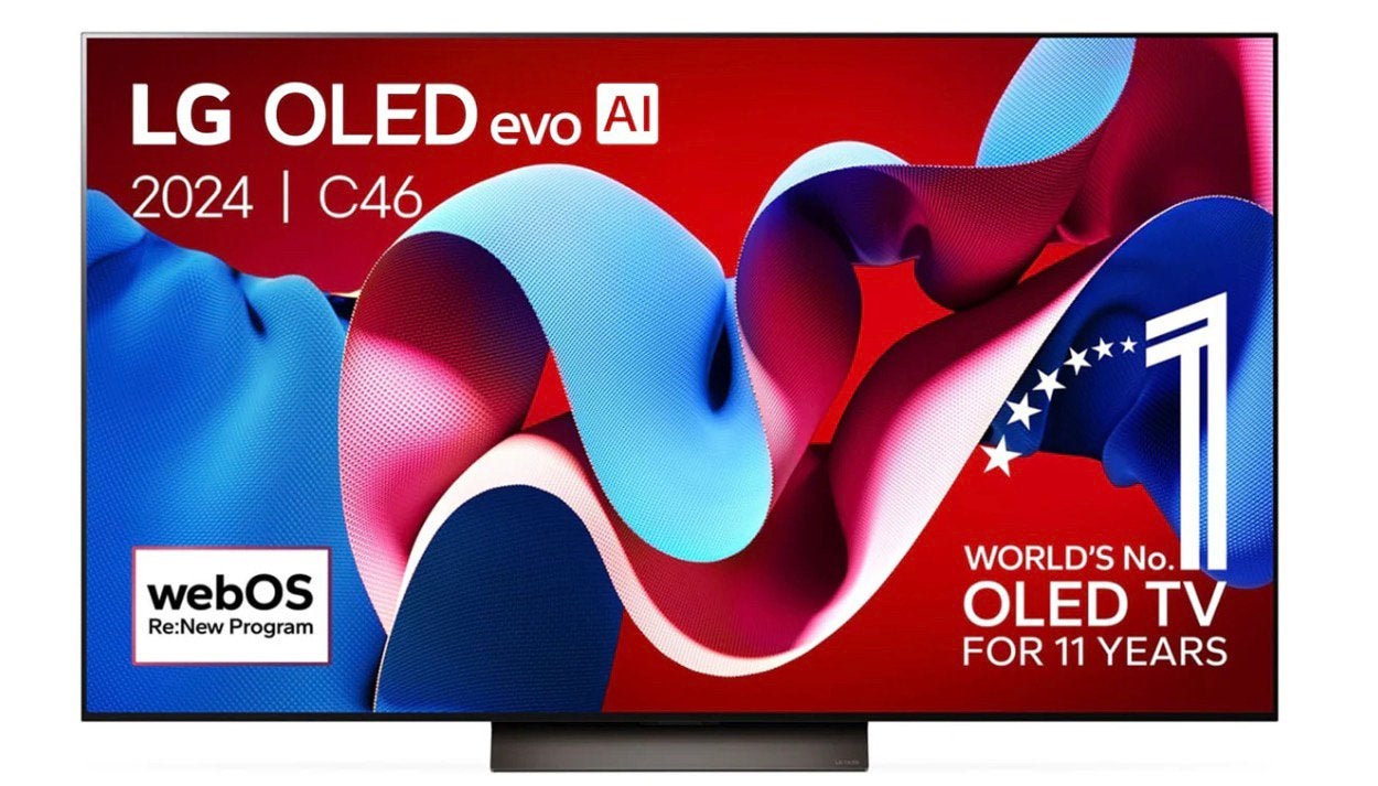 Tv lg 65C46 2024 met garantie tot 01/06/2027, Audio, Tv en Foto, Ophalen, Zo goed als nieuw, OLED, LG