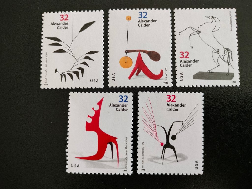 USA 1998 - moderne kunst, Alexander Calder **, Verzenden, Postfris, Noord-Amerika