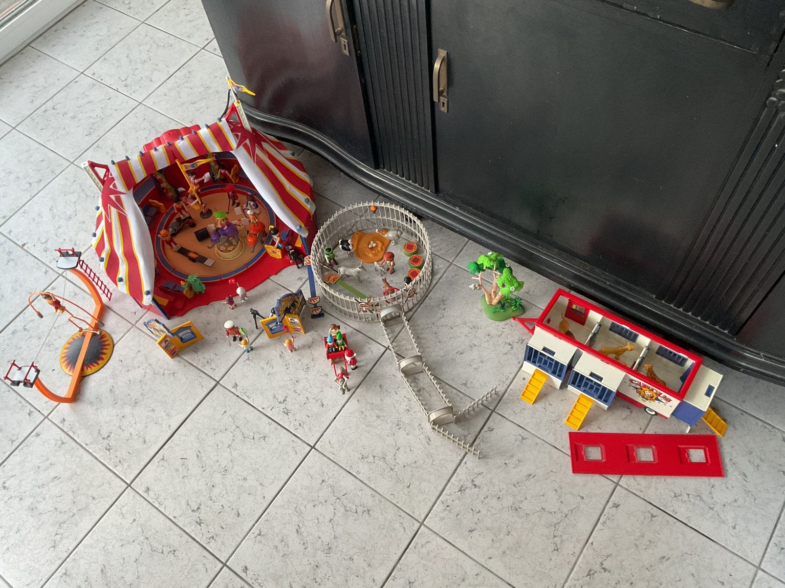 Grand set de cirque Playmobil !, Enlèvement, Comme neuf